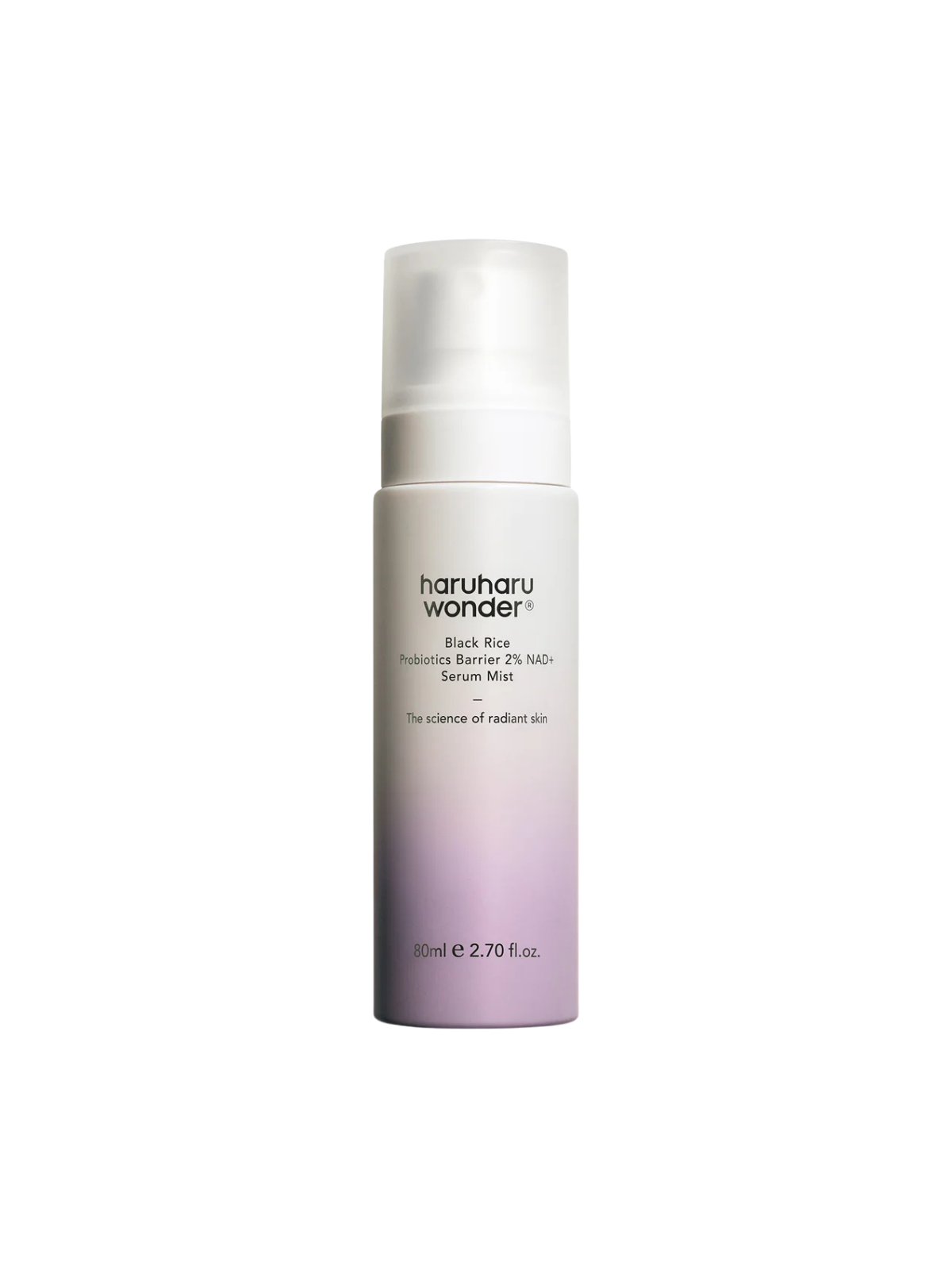 HARUHARU WONDER Black Rice Probiotics Barrier 2% NAD+ Serum Mist (80ml)