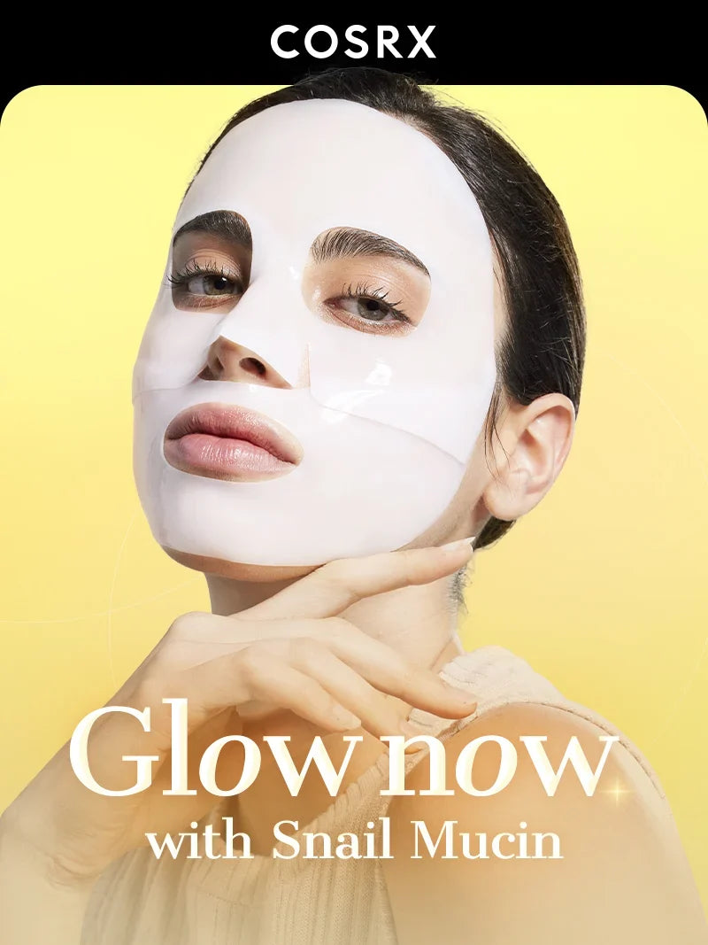 COSRX Advanced Snail Mucin Glass Glow Hydrogel Mask (1pcs)