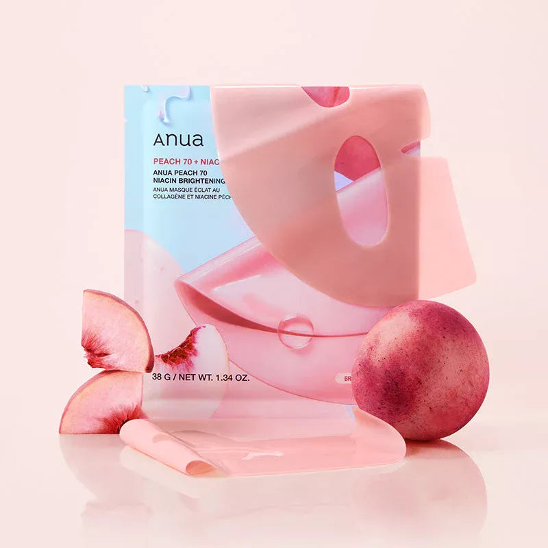 ANUA Peach 70 Niacin Brightening Collagen Mask (1pcs)