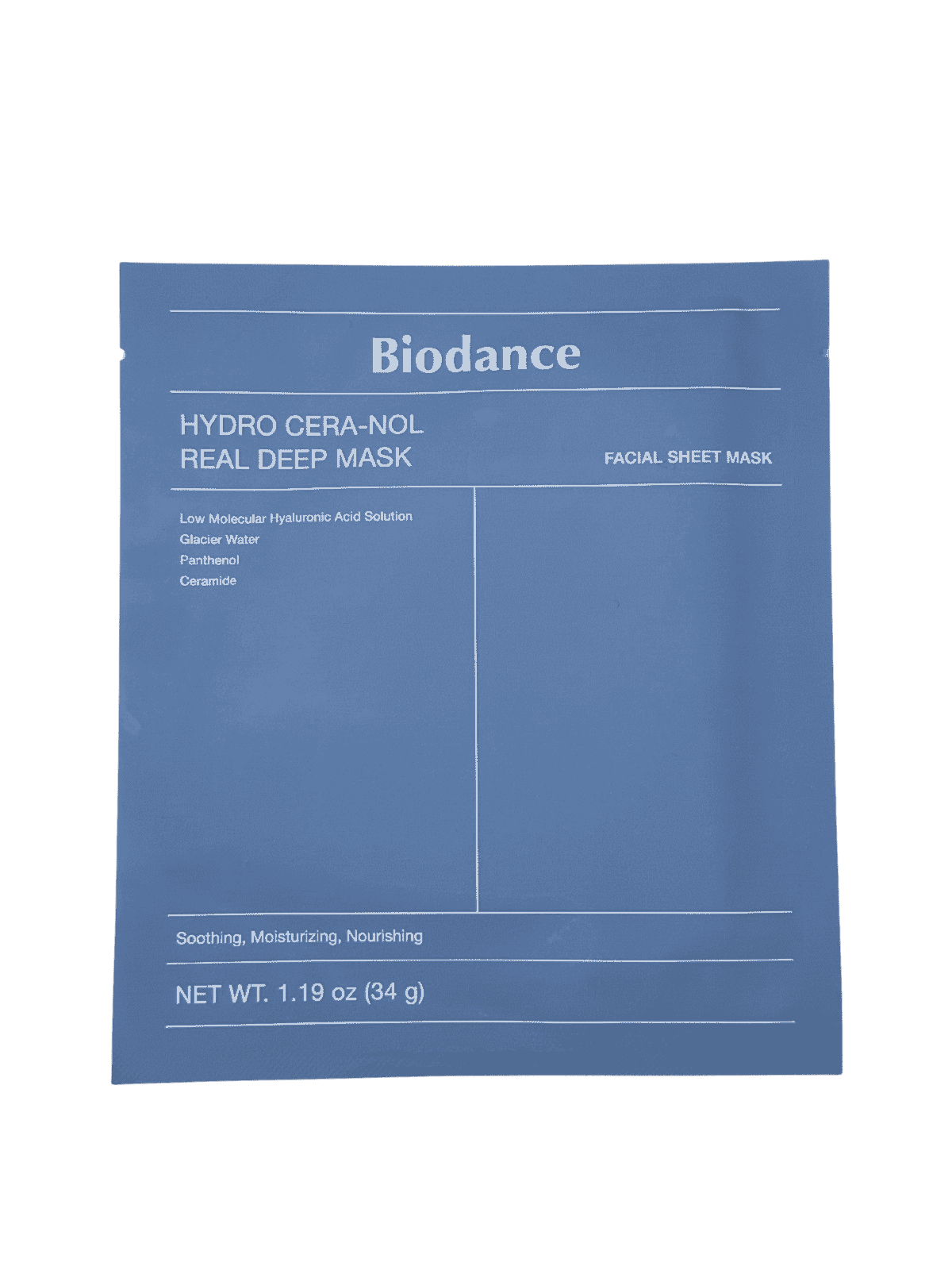 BIODANCE Hydro Cera-Nol Real Deep Mask (1pcs)